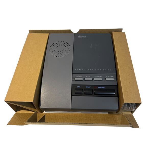AT&T Vintage Remote Answering Machine Model 1306 NOS 1990 open box - Picture 4 of 6